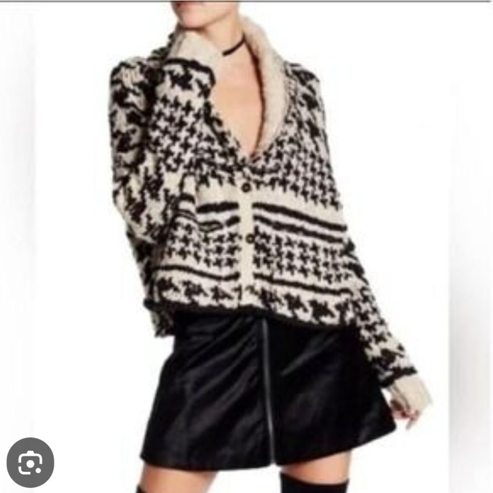 Free People GirlsāWill Be Boys Hippie Boho Cabincoreā Grandpacore Sweater